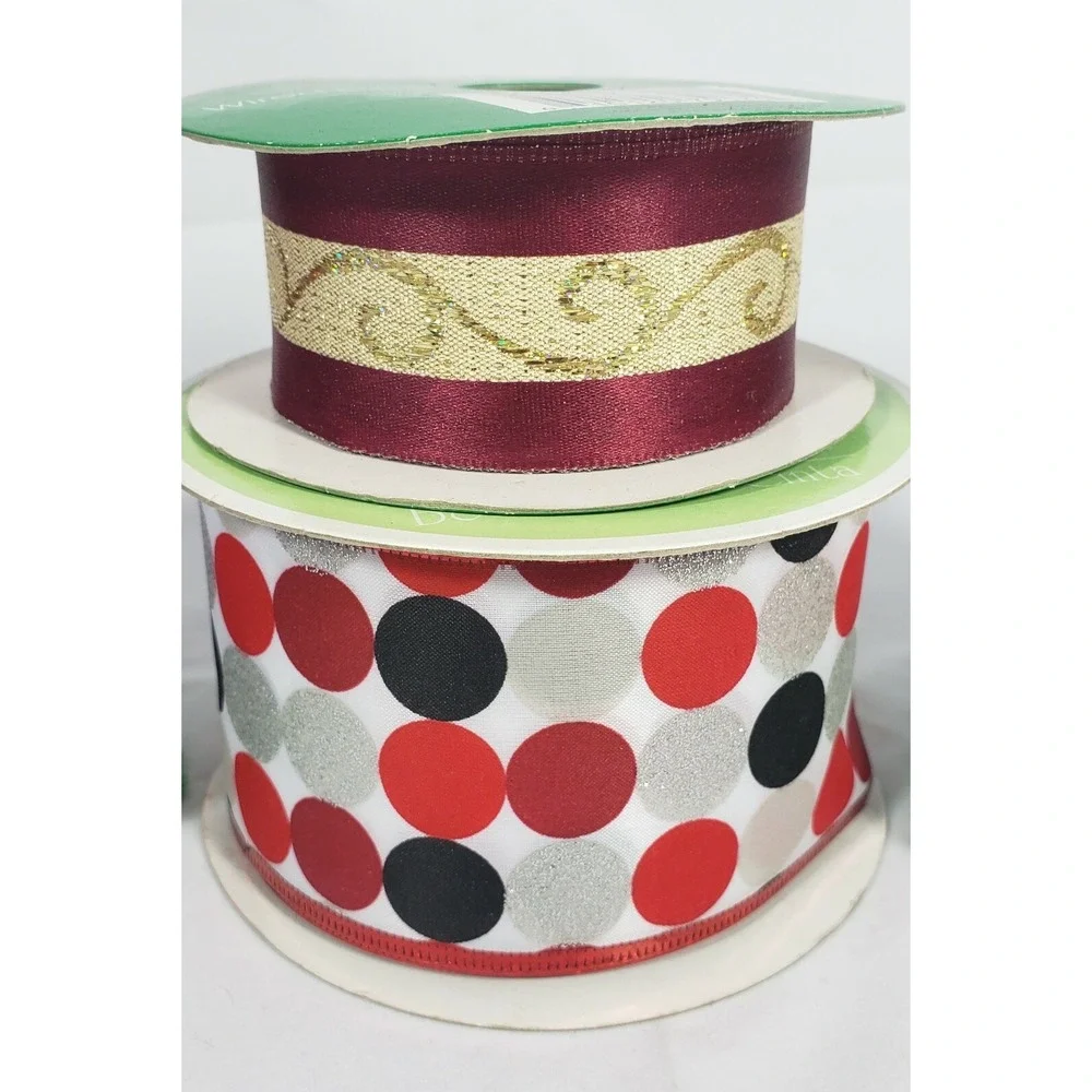 Celebrate It, Warm Wishes christmas ribbon